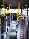 View of interior of a Minibus for Hire from Sweeneys, Muthill, Perthshire, Scotland, UK